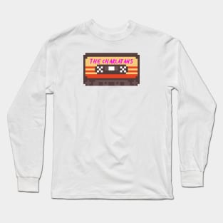 The Charlatans 8bit cassette Long Sleeve T-Shirt